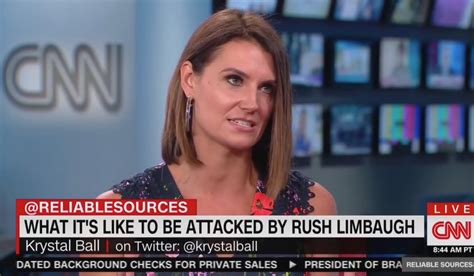 Krystal Ball rips Limbaugh over false claim about nude。